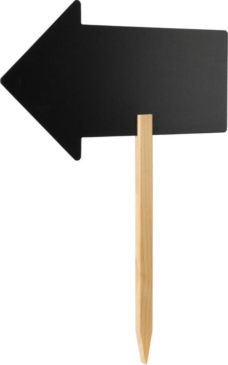 Actual product image Natura Punto Chalkboard arrow to write on with earth spike (50 x 30 cm)