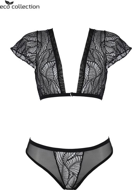 ECO Collection Leafa Bralette Set black (XL)
