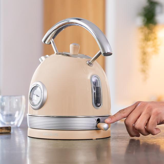 Image du produit Cecotec Hervidor De Agua Thermosense 420 Vintage Light Beige (1.80 l)