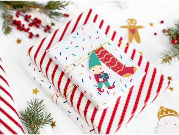 Immagine prodotto Partydeco Etichette regalo Babbo Natale, mix (1 pz. / 12 pz.) (Taglia unica)