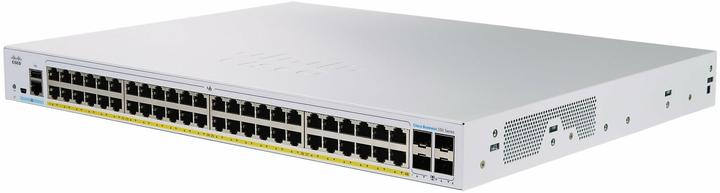 Actual product image Cisco PoE+ Switch CBS350-48FP-4X-EU 52 Port (48 ports)