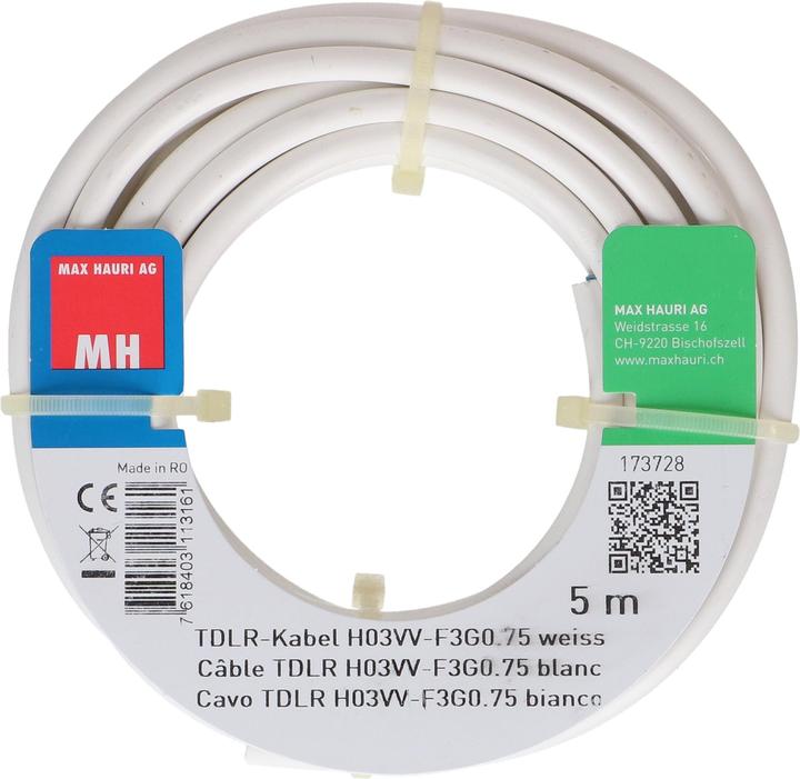 Immagine prodotto Max Hauri Cavo TDLR H03VV-F3G0.75 (5 m)
