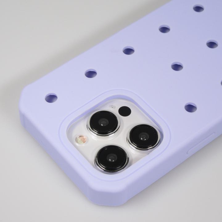 Actual product image PhoneLook Coque Case épais en silicone avec des trous pour les stickers à fixer clair (Apple iPhone 14 Pro)