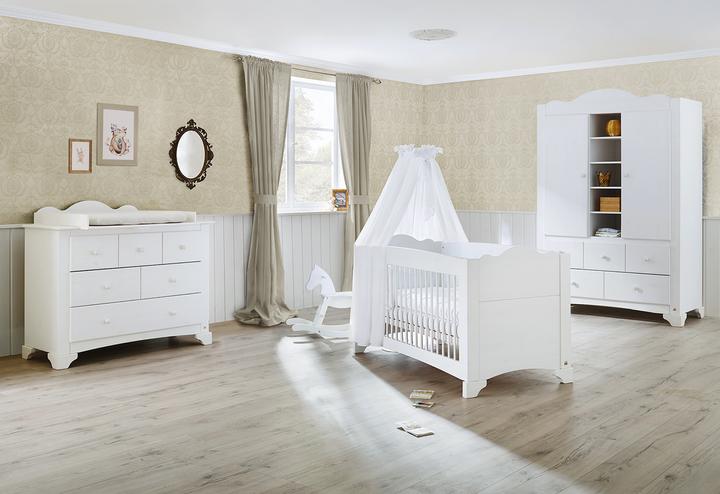 Produktbild Pinolino Pino breit und gross (Babybett, Wickelkommode, Kinderkleiderschrank)
