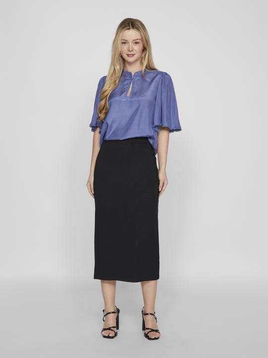 Actual product image Vila High neck top with short sleeves (34)