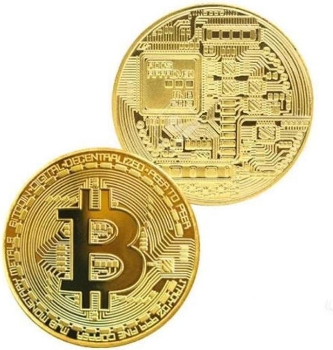 Image du produit Crypto Novelty Bitcoin Cryptocurrency Souvenir Novelty Item Coin