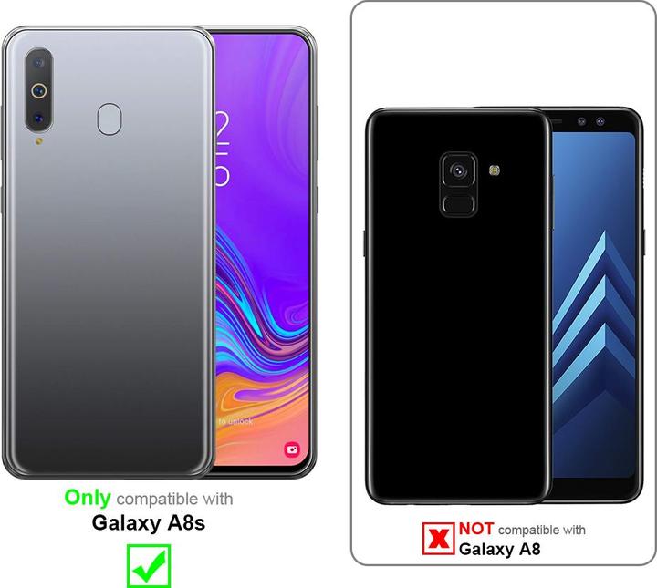 Image du produit Cadorabo Coque pour Samsung Galaxy A8s universel avec Clip (Samsung Galaxy A8s)