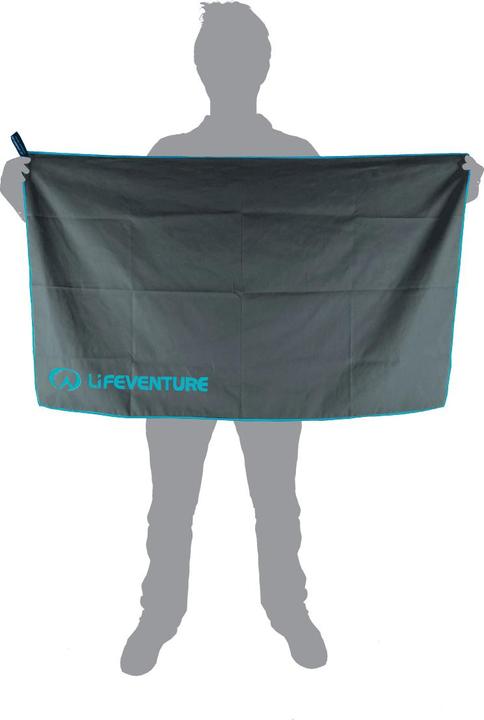 Immagine prodotto Lifeventure Asciugamano SoftFibre Trek riciclato, grigio, grande