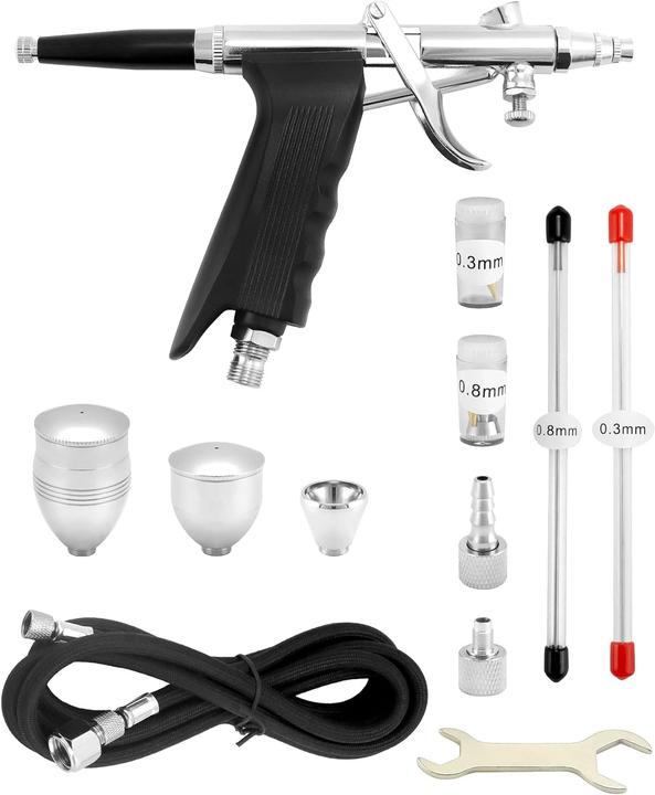 Produktbild Qwork WD10618 Airbrush-Kit