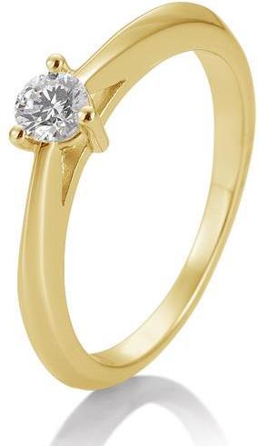 Produktbild Breuning Verlobungsring 3er Krappe (56, 585/14 K Gold)