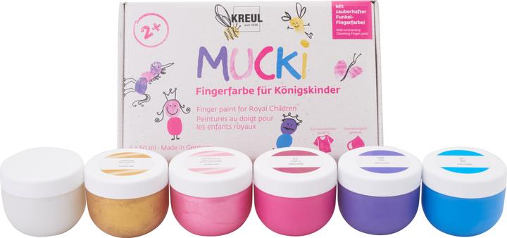 Image du produit Kreul Peinture au doigt Mucki pour enfants roi (Diverses couleurs, 300 ml)