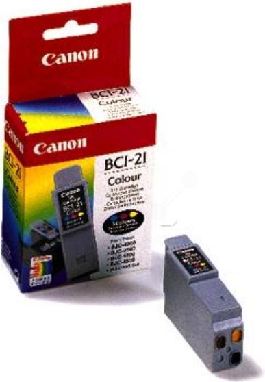 Image du produit Canon BCI-21 - jaune, cyan, magenta - original (M, C, Y)
