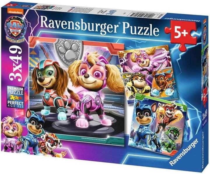Actual product image Ravensburger Paw Patrol: The Mighty Movie (49 pieces)