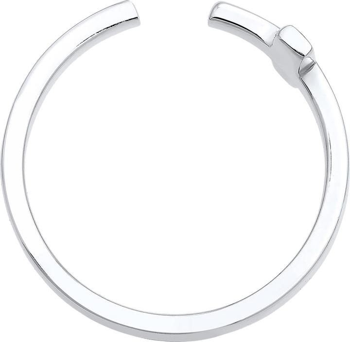 Immagine prodotto Elli Anello Croce Geo Misura Regolabile Argento 925 (54, 925 Argento)