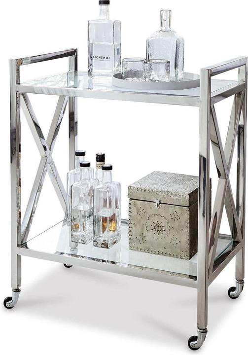 Immagine prodotto Loberon Carrello bar Stamford argento
