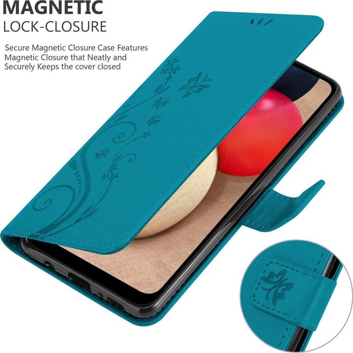 Immagine prodotto Cadorabo Copertina del libro di fiori (Samsung Galaxy A02s)