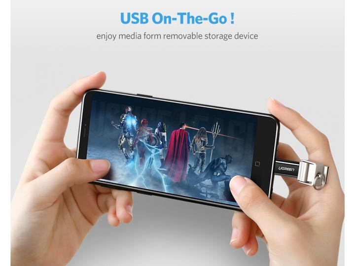 Actual product image Ugreen USB-C to Micro USB Adapter (USB Type C, Micro USB)
