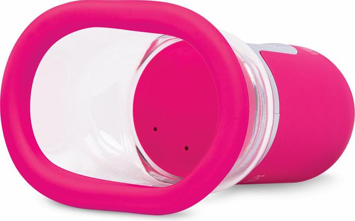Actual product image Lux Fetish Rechargeable 4-function Auto Pussy Pump With Clit Clamp