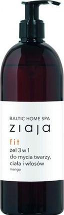 Ziaja Baltic Home Spa Fit żel 3w1 do mycia twarzy ciała i włosów Mango 500ml (500 ml)