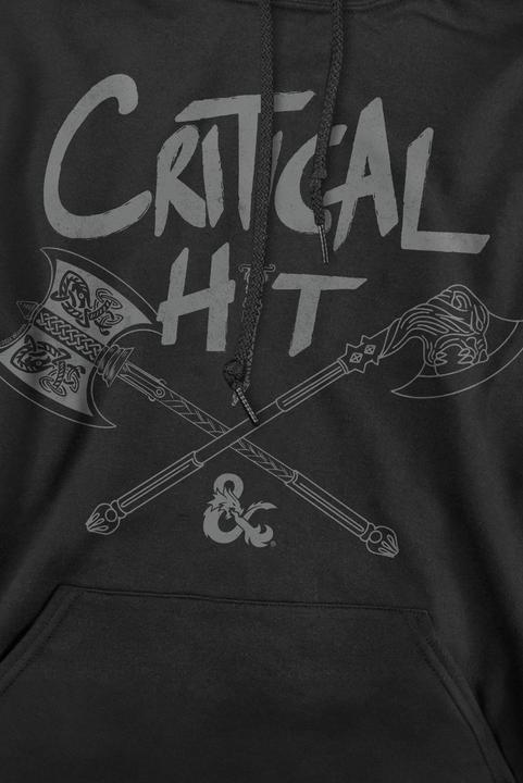 Image du produit Dungeons & Dragons - Sweat à capuche CRITICAL HIT - Homme (S)