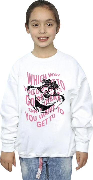 Immagine prodotto Disney Felpa bambina Alice In Wonderland Chesire Cat (116)