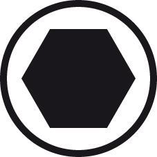 Image du produit Wera 454/7 HF Set 2 (hexagone)