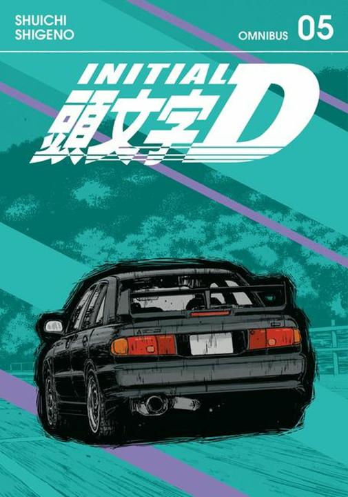 Actual product image Initial D Omnibus 5 (Vol. 9-10) (English, Shuichi Shigeno, 2025)