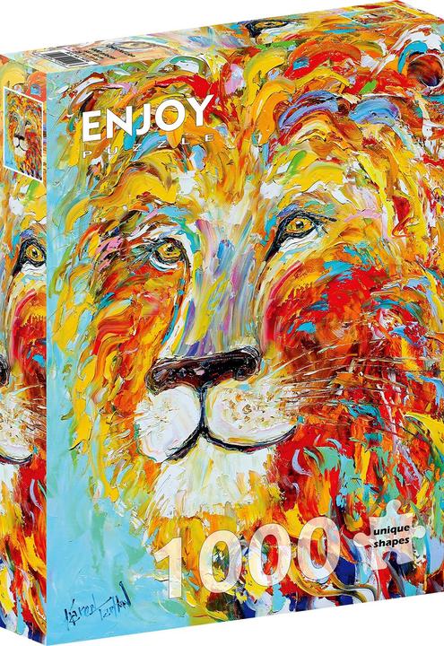 Immagine prodotto Enjoy Puzzle ENJOY-1416 - Leone colorato, puzzle da 1000 pezzi (1000 pezzi)