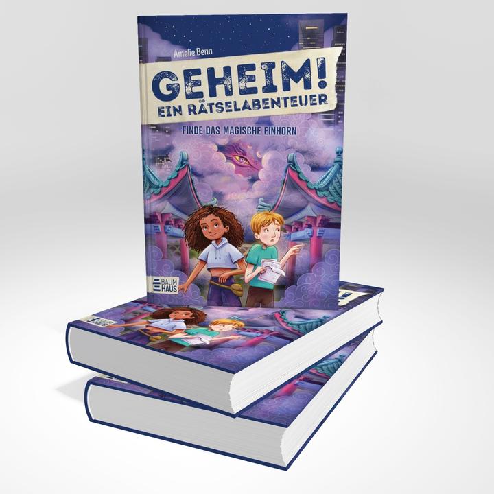 Produktbild Geheim! Ein Rätselabenteuer - Finde das magische Einhorn - Band 8 (Deutsch, Amelie Benn, 2025)