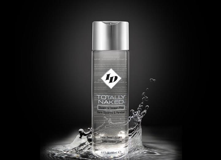 Image du produit ID Totally Naked : Lubrifiant hypoallergénique, 130ml, sans additif (130 ml)