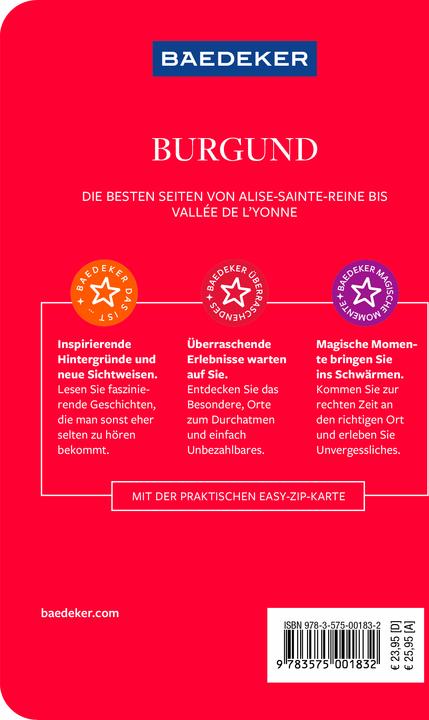 Immagine prodotto Reiseführer Burgund (Tedesco, Dr. Madeleine Reincke, Susanne Feess, Klaus Simon, 2024)