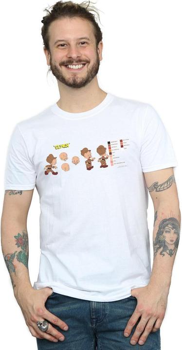 Produktbild Looney Tunes Elmer Fudd Colour Code TShirt (3XL)