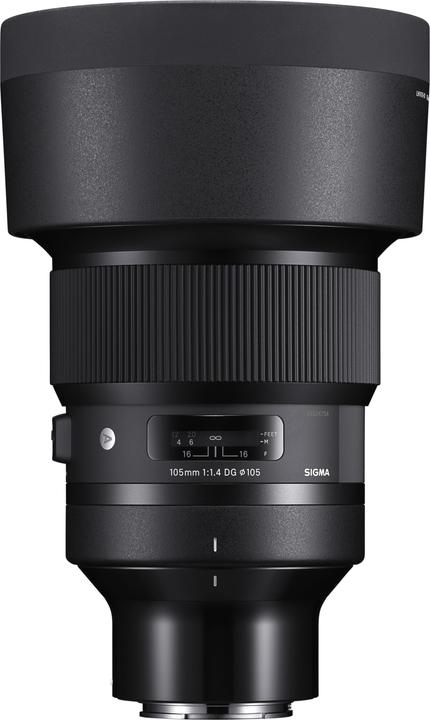 Image du produit Sigma 105mm f/1.4 DG HSM ART, Sony E (Sony E, APS-C / DX, Plein format)