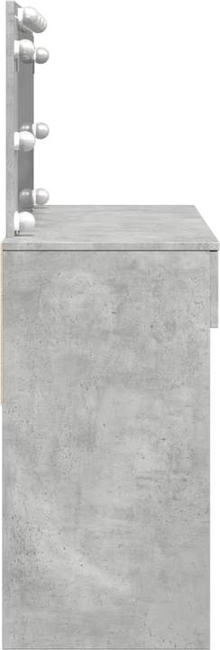 Actual product image VidaXL Dressing table with LED lighting (100 x 40 x 120 cm)