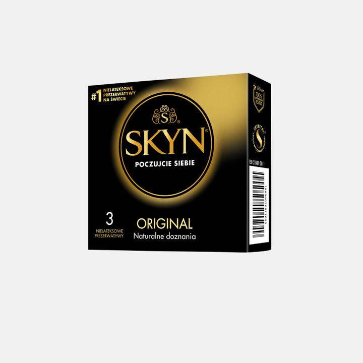 Unimil Skyn Feel Everything Original Non-Latex Condoms 3Pcs (3 Stk.)