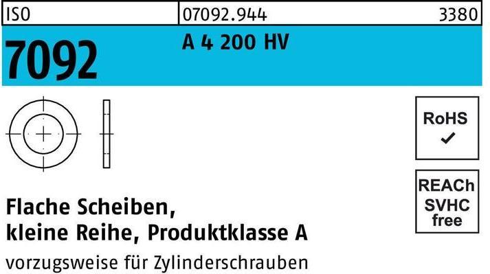 Image du produit Rondelle ISO 7092