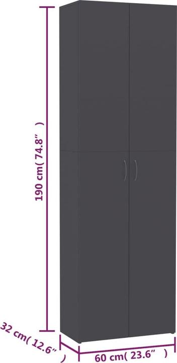 Image du produit VidaXL Armoire de bureau