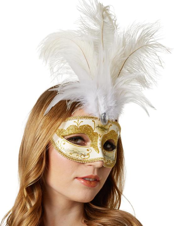 Immagine prodotto tectake Venezianische Maske mit Federn