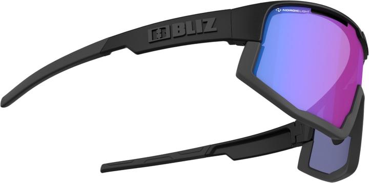 Actual product image Bliz Fusion Nordic Light (Matt Black, Begonia w Violet multi)