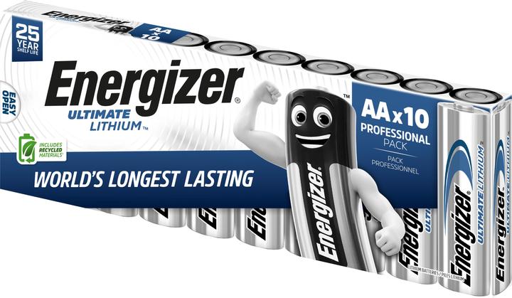 Energizer Ultimate Lithium (10 Stk., AA, 3000 mAh)