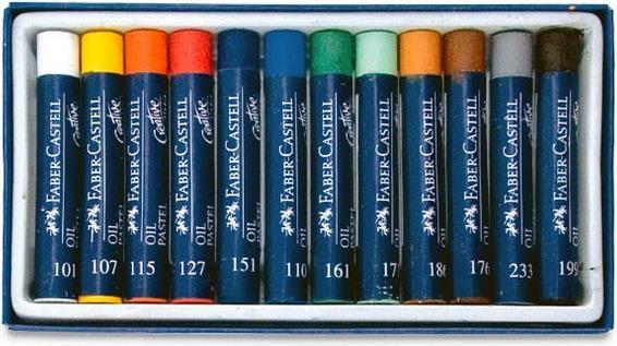 Actual product image Faber-Castell Oil pastels STUDIO (Multicoloured, 12 x)