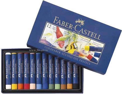 Actual product image Faber-Castell Oil pastels STUDIO (Multicoloured, 12 x)