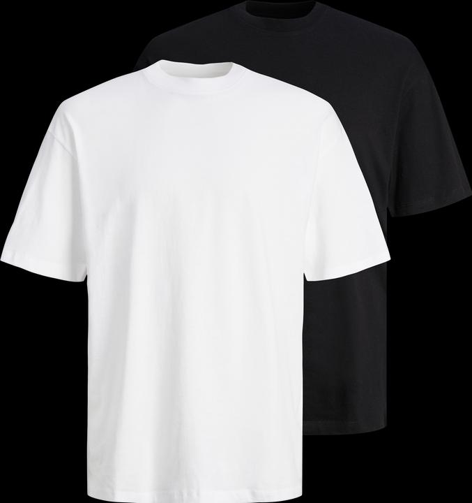 Immagine prodotto Jack & Jones Maglietta a girocollo monocolore in confezione da 2 pezzi (XXL)