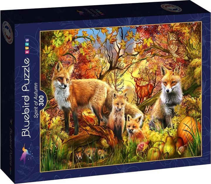 Actual product image Bluebird Puzzle 300 pieces Spirit of Autumn (300 pieces)