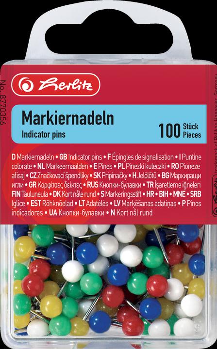 Produktbild Herlitz 100 Markiernadeln 8770356
