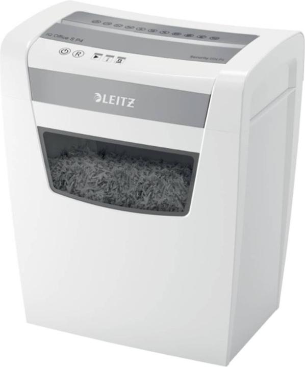 Immagine prodotto Leitz Distruggidocumenti IQ Office S UE 12 fogli taglio particellare 4 x 28 mm P-4 23 l (Taglio delle particelle)