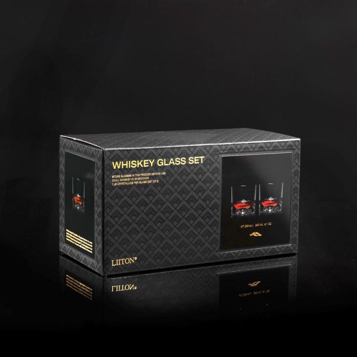 Produktbild Liiton Denali Whiskeygläser 2er-Set (2.30 dl, 2 x, Whiskygläser)