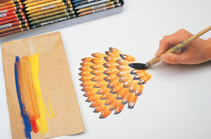 Produktbild Caran d'Ache Neocolor II Aquarelle Metallschachtel (Mehrfarbig, 40 x)