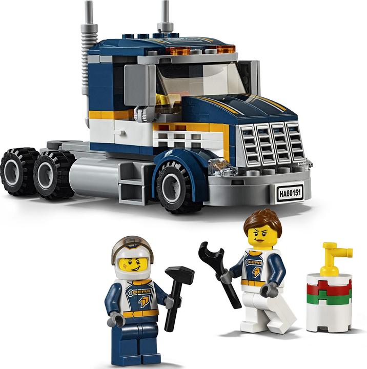 Actual product image LEGO City Dragster Transporter (60151, LEGO City)