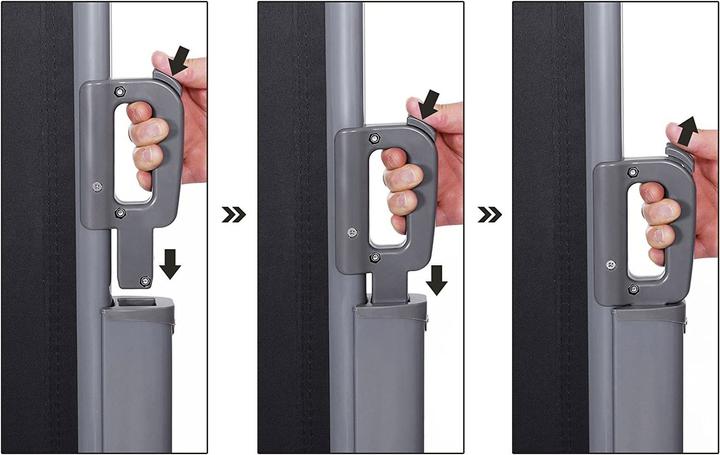 Produktbild Songmics Doppelseitenmarkise (160 cm)